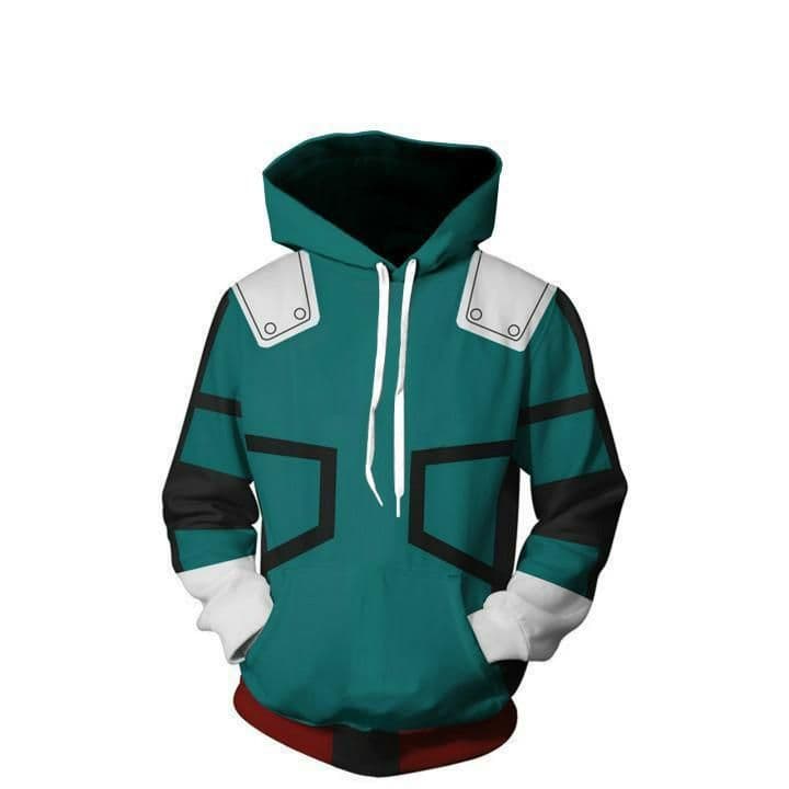 image-My Hero Academia Midoriya 3D Hooded Sweatshirt