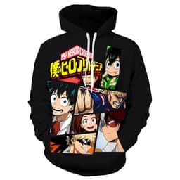 image-My Hero Academia Midoriya Izuku Hoodie 3D Print