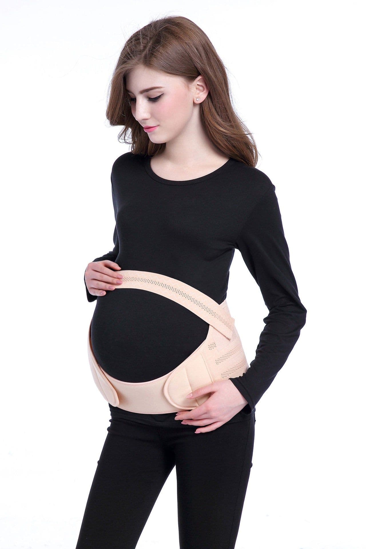 image-Factory wholesale Prenatal adjustable waist belt to relieve waist support belt Breathable belly support belt for pregnant women