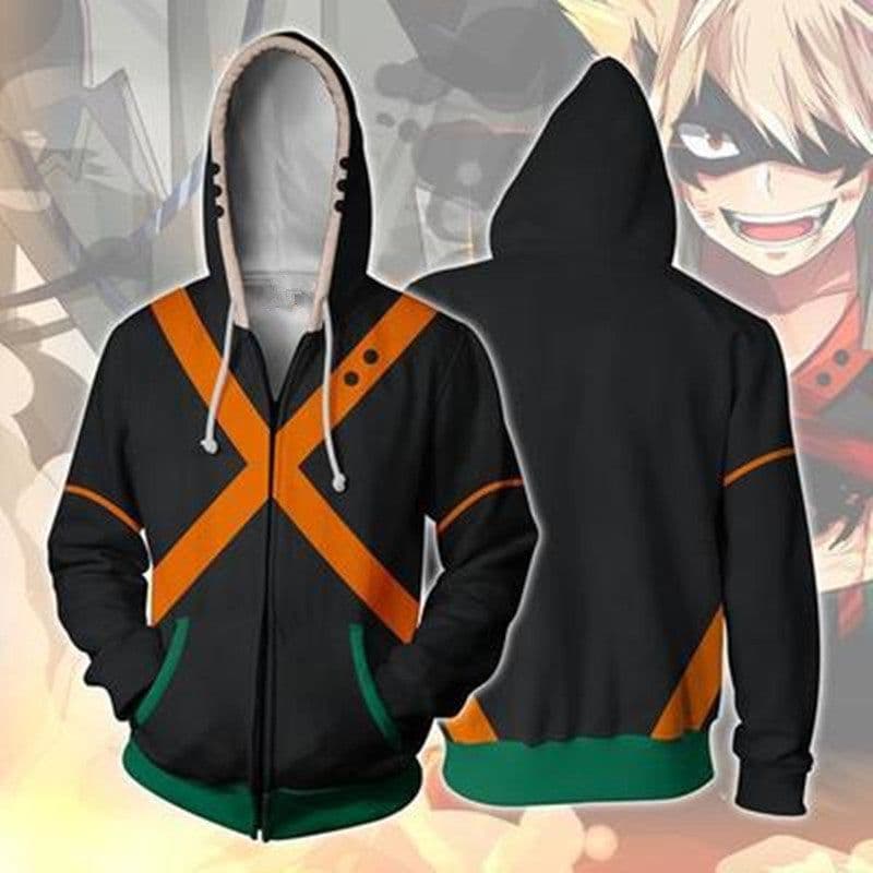image-My Hero Academia Midoriya Izuku Hoodie 3D Print