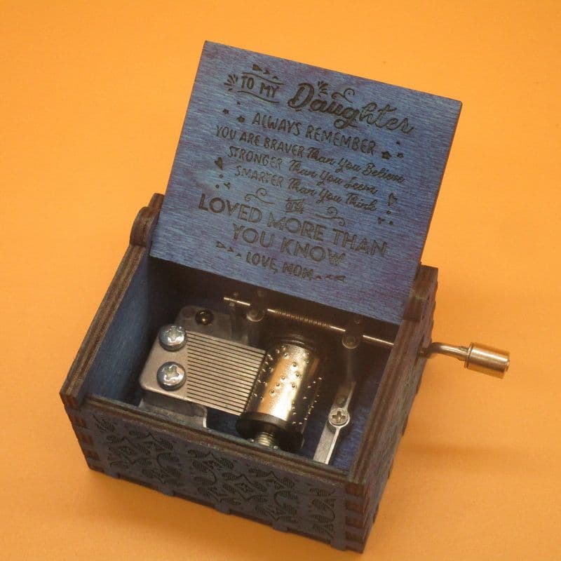 image-Creative Classical Music Box Wooden Handy Music Box Crafts DIY Carving Music Box Wooden Decoration