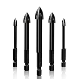 image-Seven Craftsmen Carbide Drill Bit Set 7pcs 4-12mm