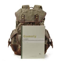 image-High Quality Canvas Stitching Mountaineering Backpack