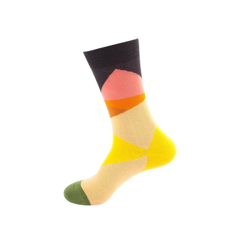 image-Mo Xi Mid-Tube Socks - Cotton Unisex