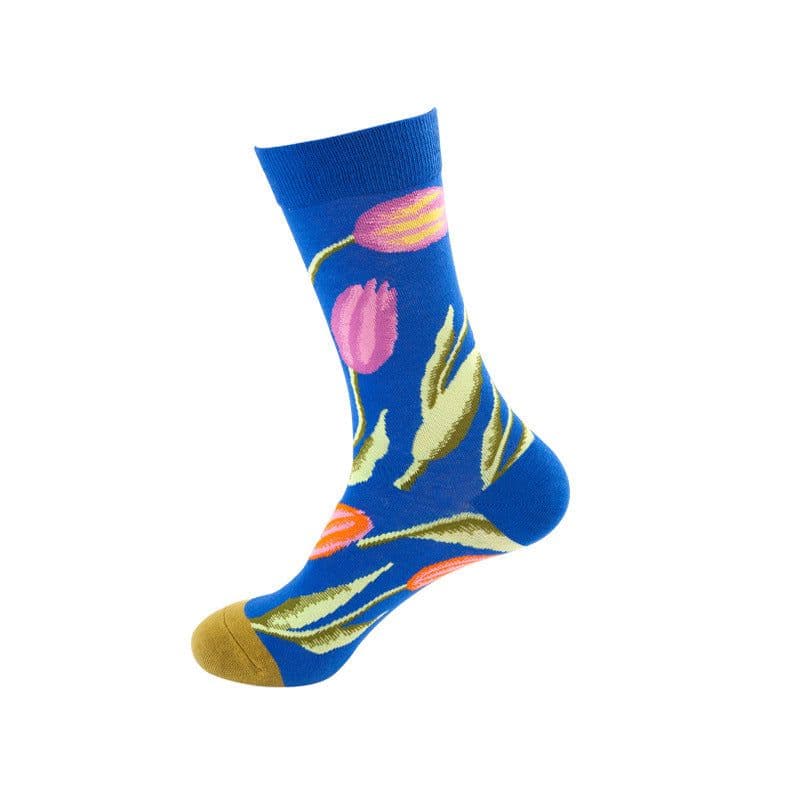 image-Mo Xi Mid-Tube Socks - Cotton Unisex
