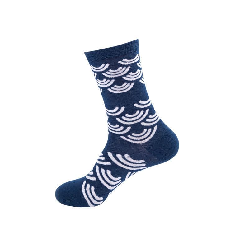 image-Mo Xi Mid-Tube Socks - Cotton Unisex
