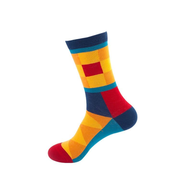 image-Mo Xi Mid-Tube Socks - Cotton Unisex