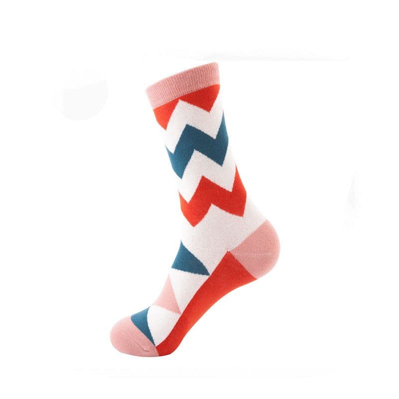 image-Mo Xi Mid-Tube Socks - Cotton Unisex
