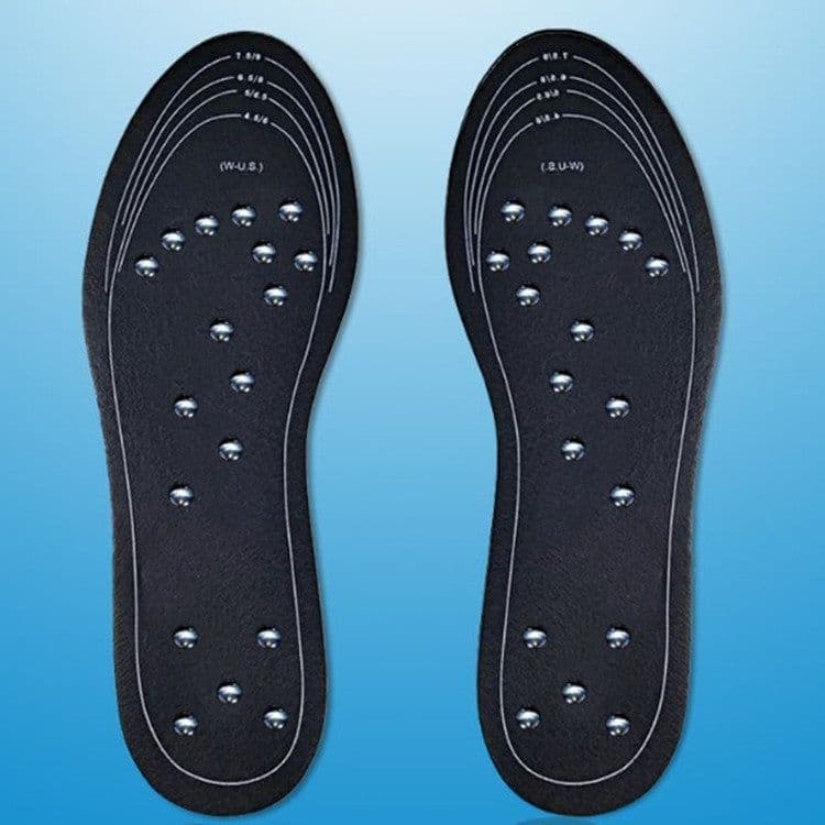 image-Just Magnetic Insole - Black White 18 Magnets