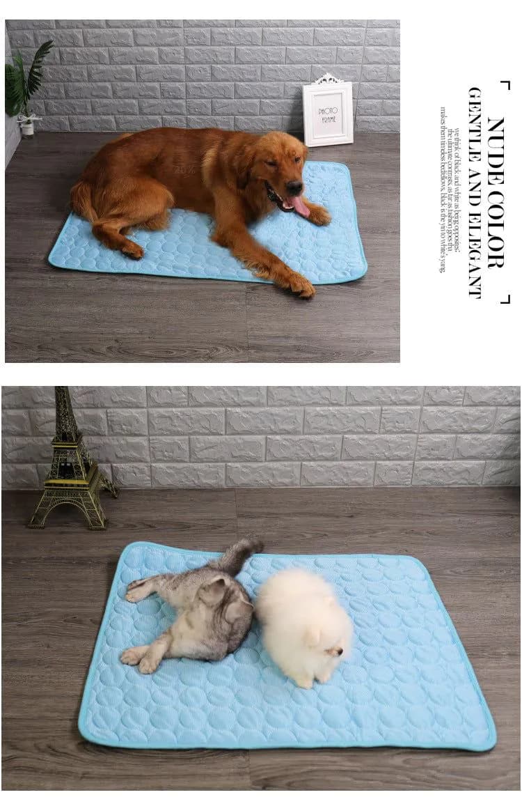 image-Dog Ice Silk Mattress XXL 150x100cm Summer Pet Mat