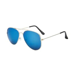 image-3025 Retro Sunglasses - Reflective Metal Frame
