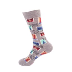 image-Mo Xi Mid-Tube Socks - Cotton Unisex