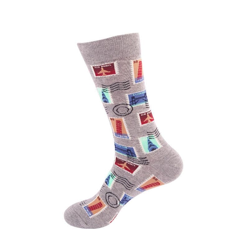 image-Mo Xi Mid-Tube Socks - Cotton Unisex