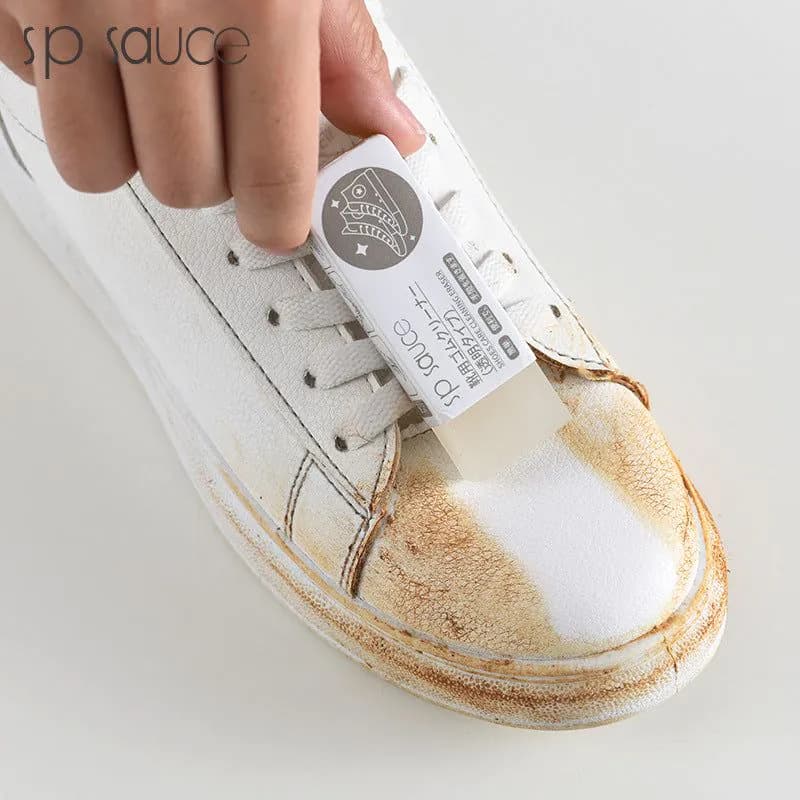 image-Suede Shoe Polisher - Small White Rubber Cleaner 7*1.5*2.5cm
