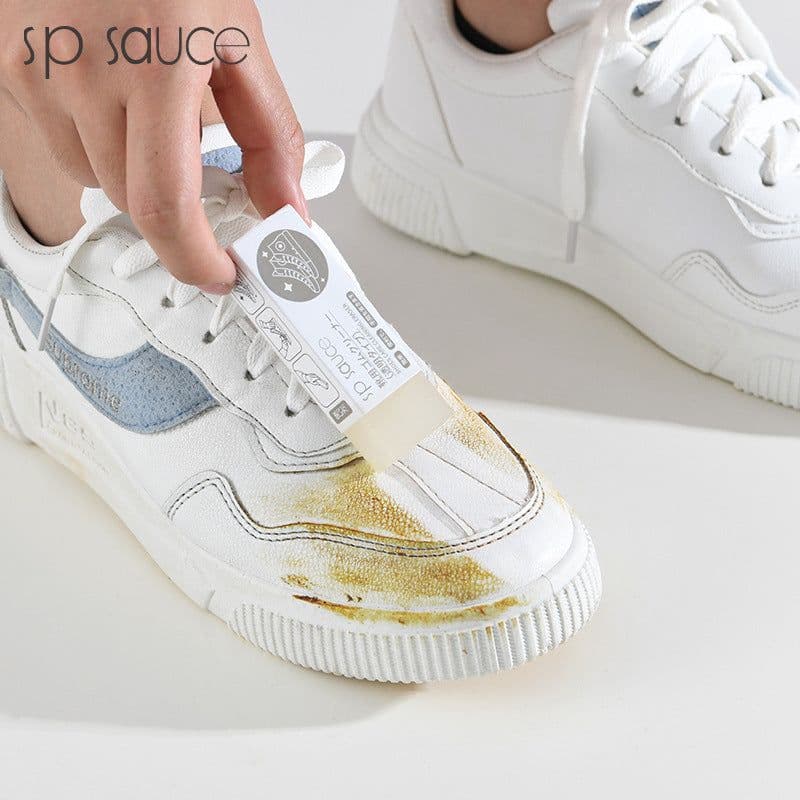 image-Suede Shoe Polisher - Small White Rubber Cleaner 7*1.5*2.5cm