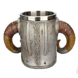 image-Tall Skull Helmet Cup Halloween Stainless Steel Inner Water Cup