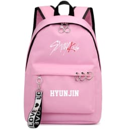 image-stray kids combination surrounding the same backpack backpack school bag Korean student men and women large capacity new
