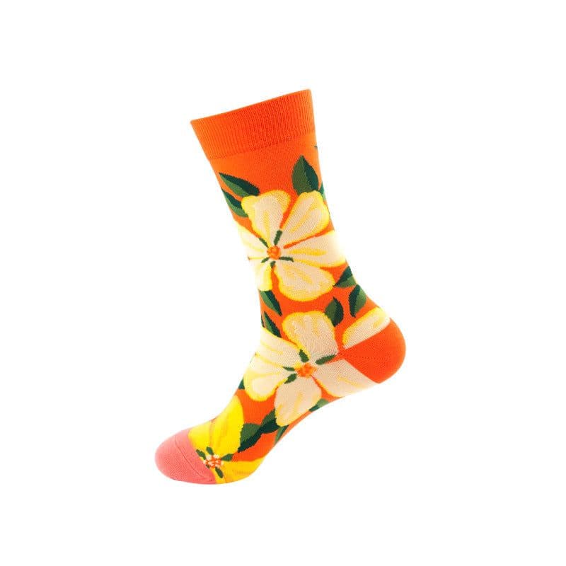 image-Mo Xi Mid-Tube Socks - Cotton Unisex