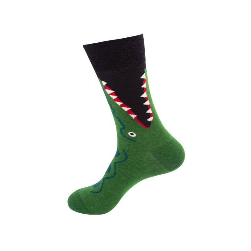 image-Mo Xi Mid-Tube Socks - Cotton Unisex