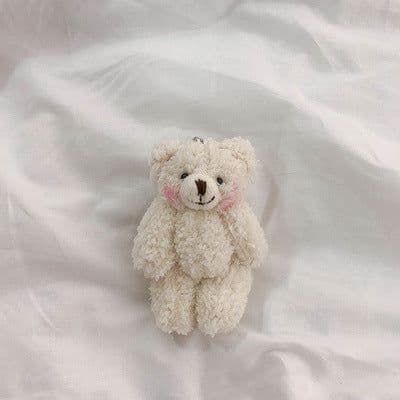 image-Tengyi Youpin 11cm Plush Pendant Doll Keychain Black Ear Puppy