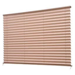 image-VEVOR RV Blinds, 62 in x 32 in, RV Pleated Shades, Polyester Fabric, Easy to Clean and Install, Privacy Protection and Sunlight Blocking, for Camper, Travel Trailer, Motorhome Window, Cappuccino