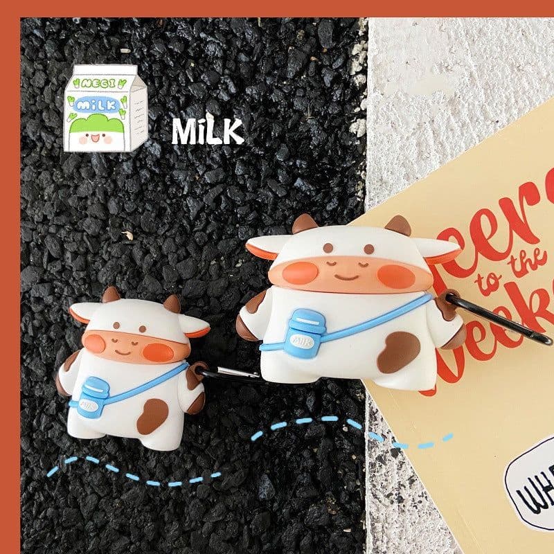 image-Cute Cow Suitable Protective Cover 2nd 3rd Generation