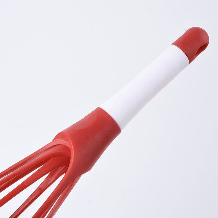 image-Factory direct selling all-plastic manual egg beater plastic handle mixer baking egg pumping kitchen gadgets wholesale