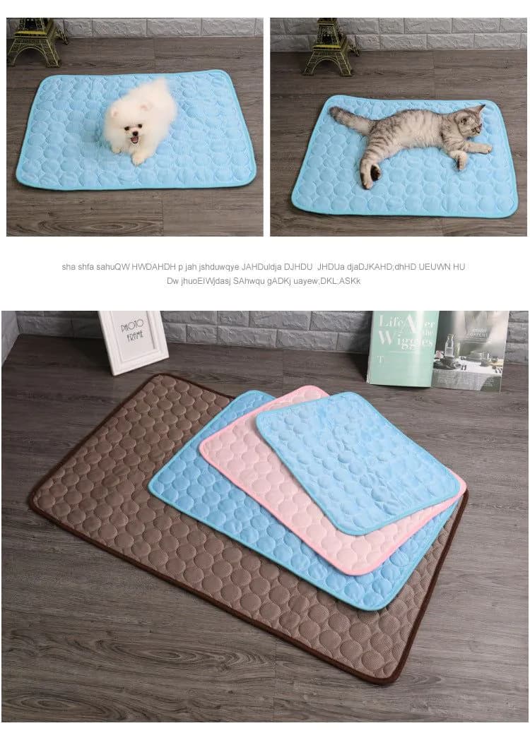 image-Dog Ice Silk Mattress XXL 150x100cm Summer Pet Mat