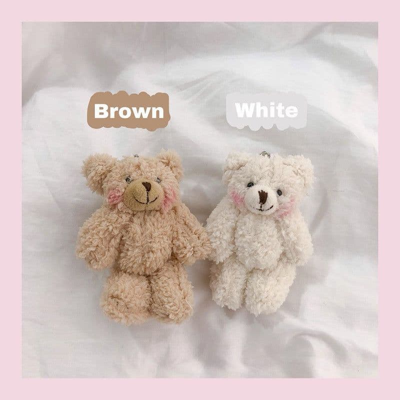 image-Tengyi Youpin 11cm Plush Pendant Doll Keychain Black Ear Puppy