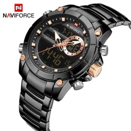 image-NAVIFORCE 9163 Men's Watch Gold 43.5mm