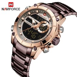 image-NAVIFORCE 9163 Men's Watch Gold 43.5mm