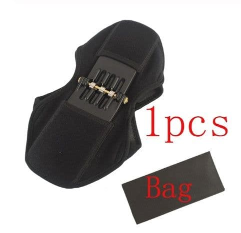 image-High Quality Knee Brace Patella Booster Spring Knee Brace Support For Mountaineering Squat Sports Knee Booster