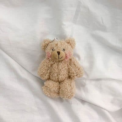 image-Tengyi Youpin 11cm Plush Pendant Doll Keychain Black Ear Puppy