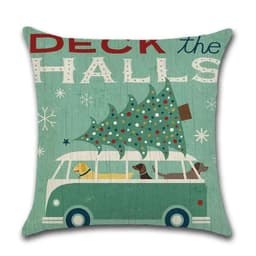 image-Cushion Cover Christmas - Volkswagen Family Tree