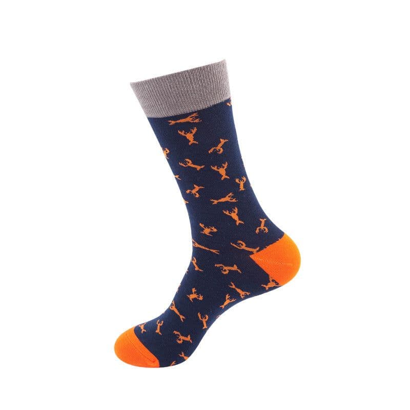 image-Mo Xi Mid-Tube Socks - Cotton Unisex