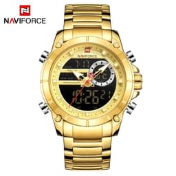 image-NAVIFORCE 9163 Men's Watch Gold 43.5mm