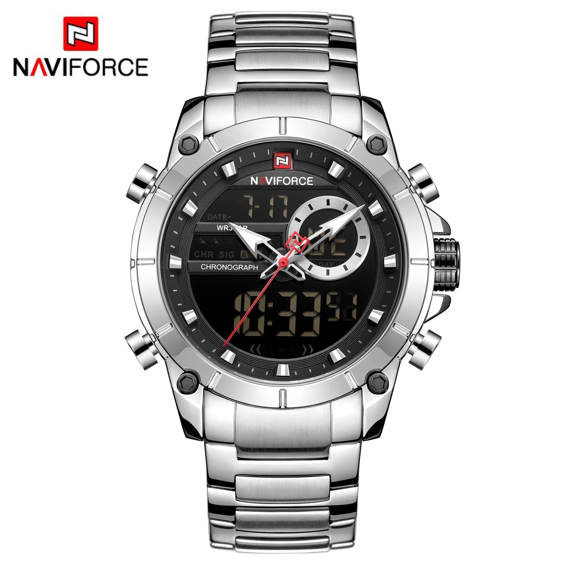 image-NAVIFORCE 9163 Men's Watch Gold 43.5mm