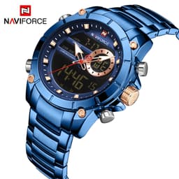 image-NAVIFORCE 9163 Men's Watch Gold 43.5mm
