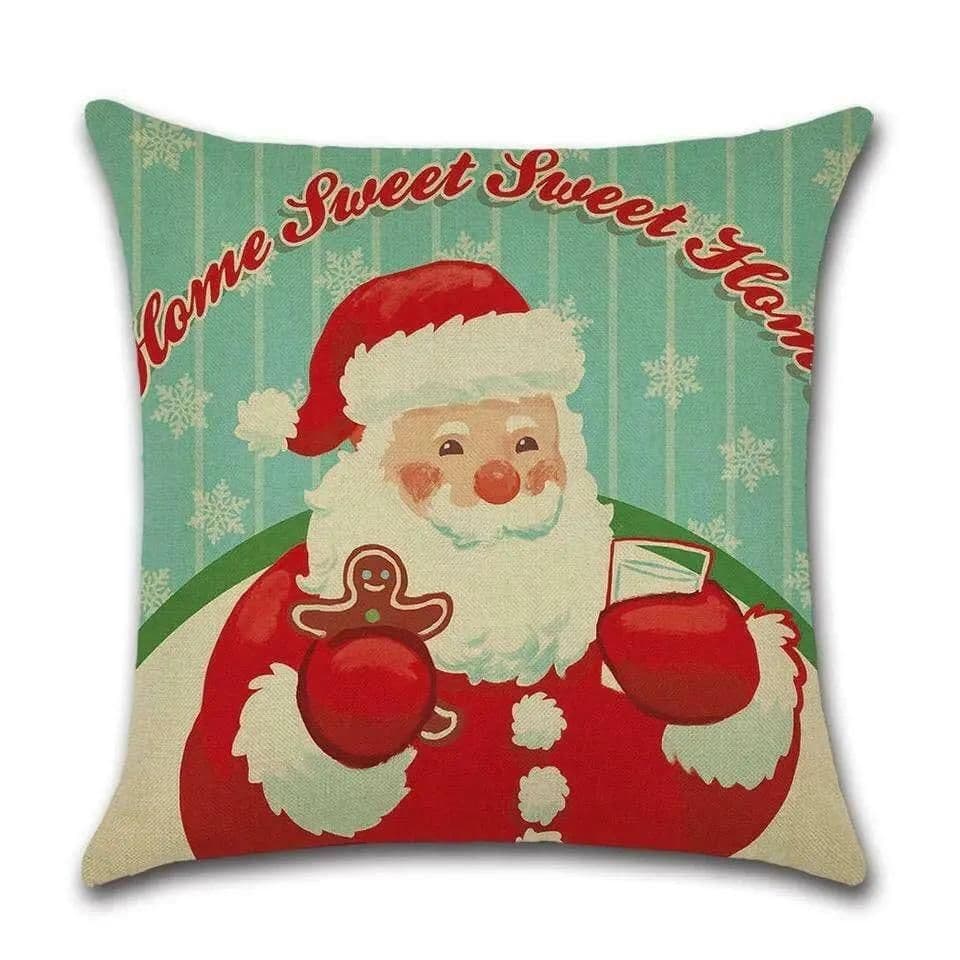 image-Cushion Cover Christmas - Big Santa Claus