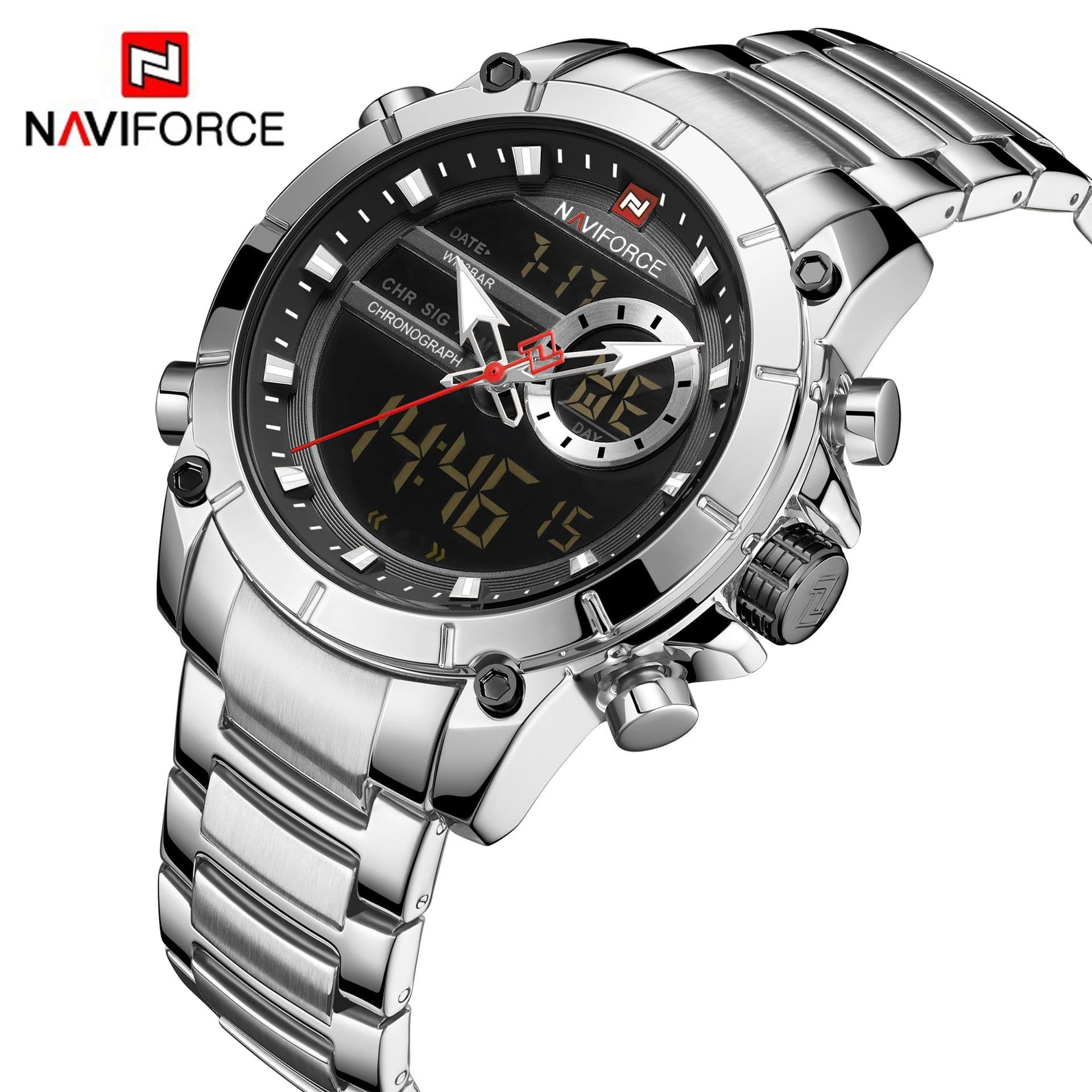image-NAVIFORCE 9163 Men's Watch Gold 43.5mm