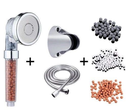image-Sanrong Flower Negative Ion Shower Head - Water Saving