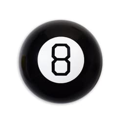 image-Magic Ball Prop - Sexy 10CM Black Prediction Toy for Adults