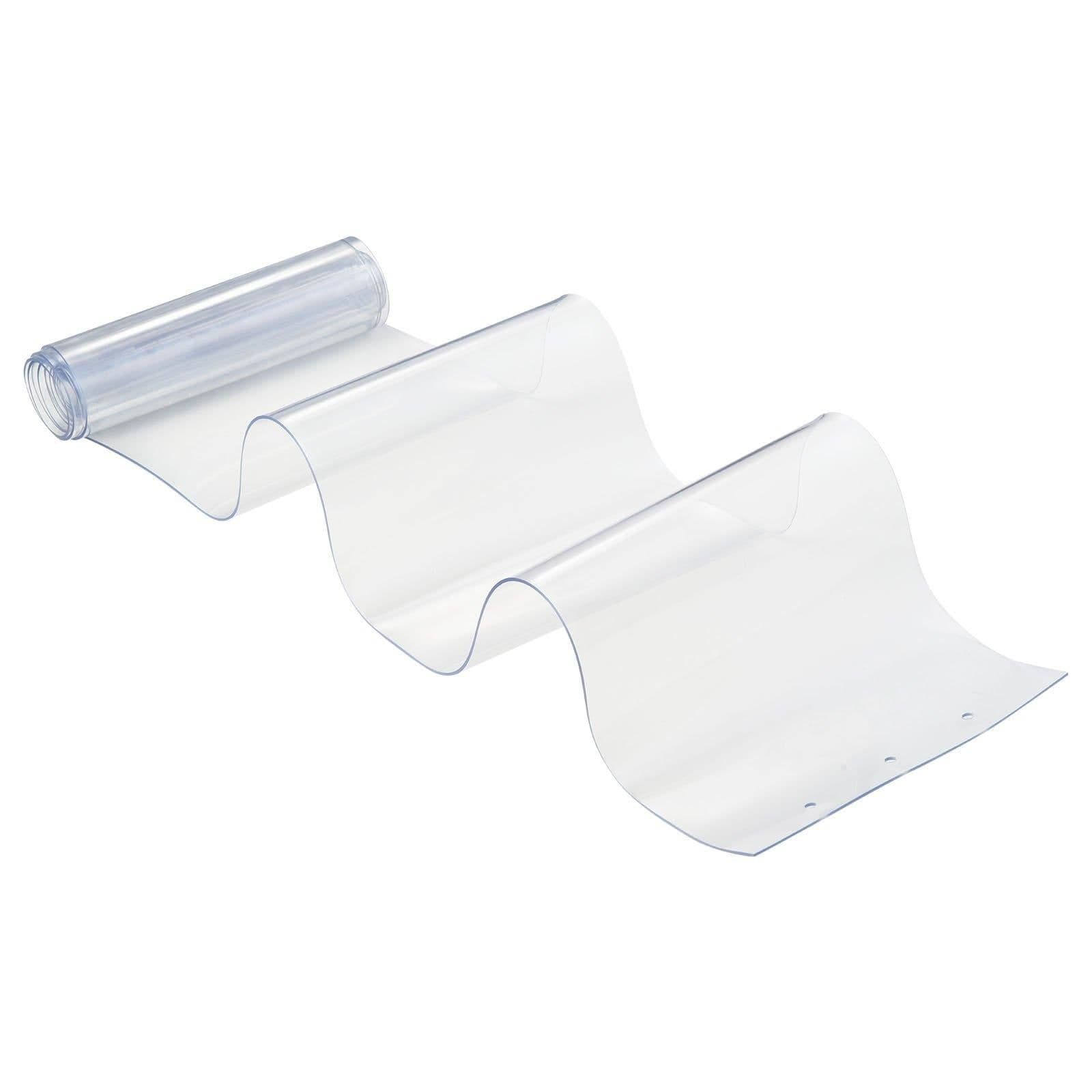 image-VEVOR Clear PVC Strip Curtain - 72" x 84" 12 PCS Freezer Door