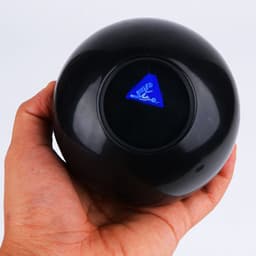 image-Magic Ball Prop - Sexy 10CM Black Prediction Toy for Adults