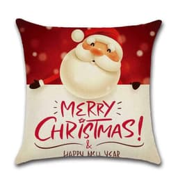 image-Cushion Cover Christmas - Merry Christmas Santa Claus