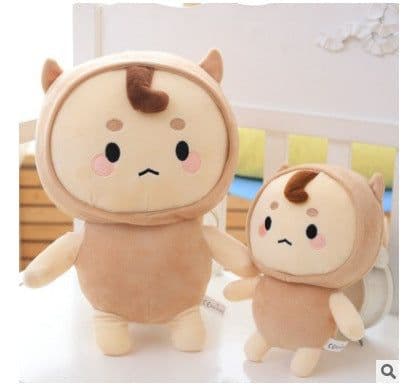 image-Plush toy Buckwheat Jun doll Ragdoll Ghost doll Ragdoll doll Girl child birthday gift
