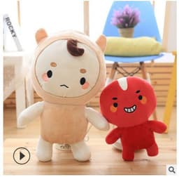 image-Plush toy Buckwheat Jun doll Ragdoll Ghost doll Ragdoll doll Girl child birthday gift