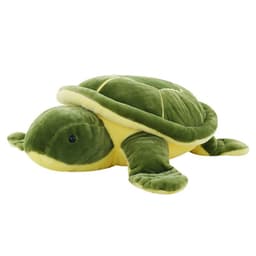 image-Cute Green Turtle Plush Toy - Soft Sleeping Pillow