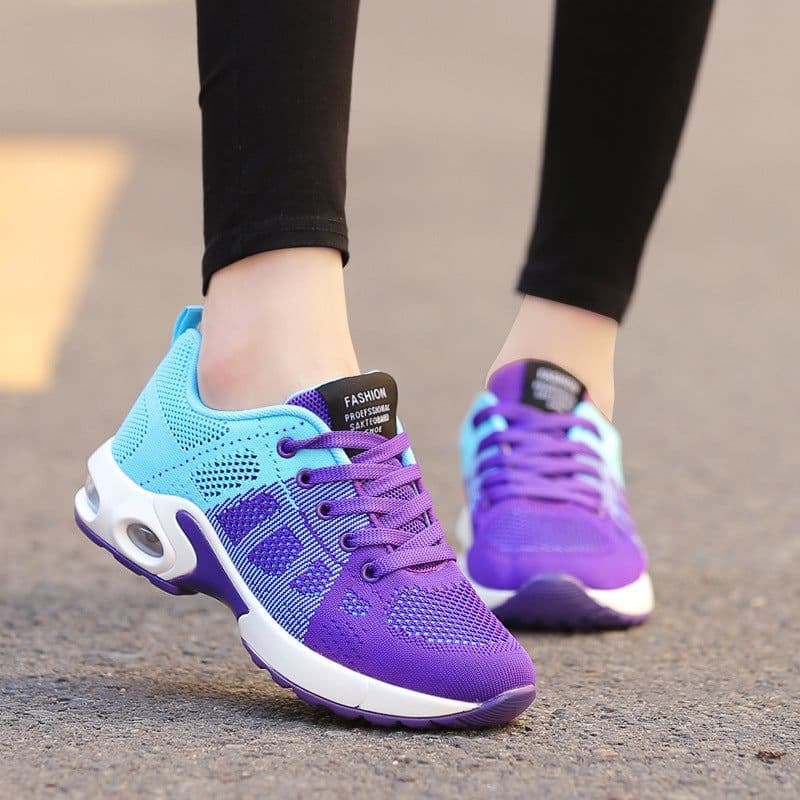 image-Nimble Women's Running Shoes - Blue Rose Red 42