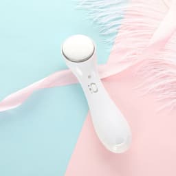 image-Gabrielle Ultrasonic Facial Massager - Pink 3rd Gear